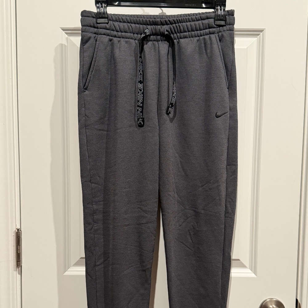 Nike Women’s Joggers – Size XS – Gray – Logo Tape Detail